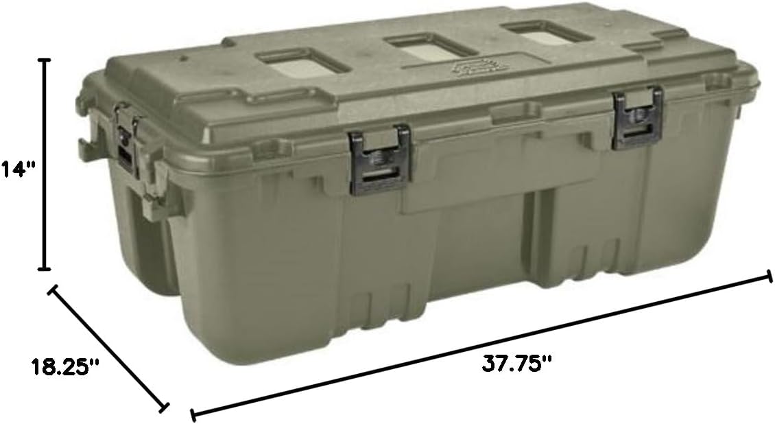 Plano Storage Trunk - 108 Quart w/ Wheels (1819) - Hunter Green