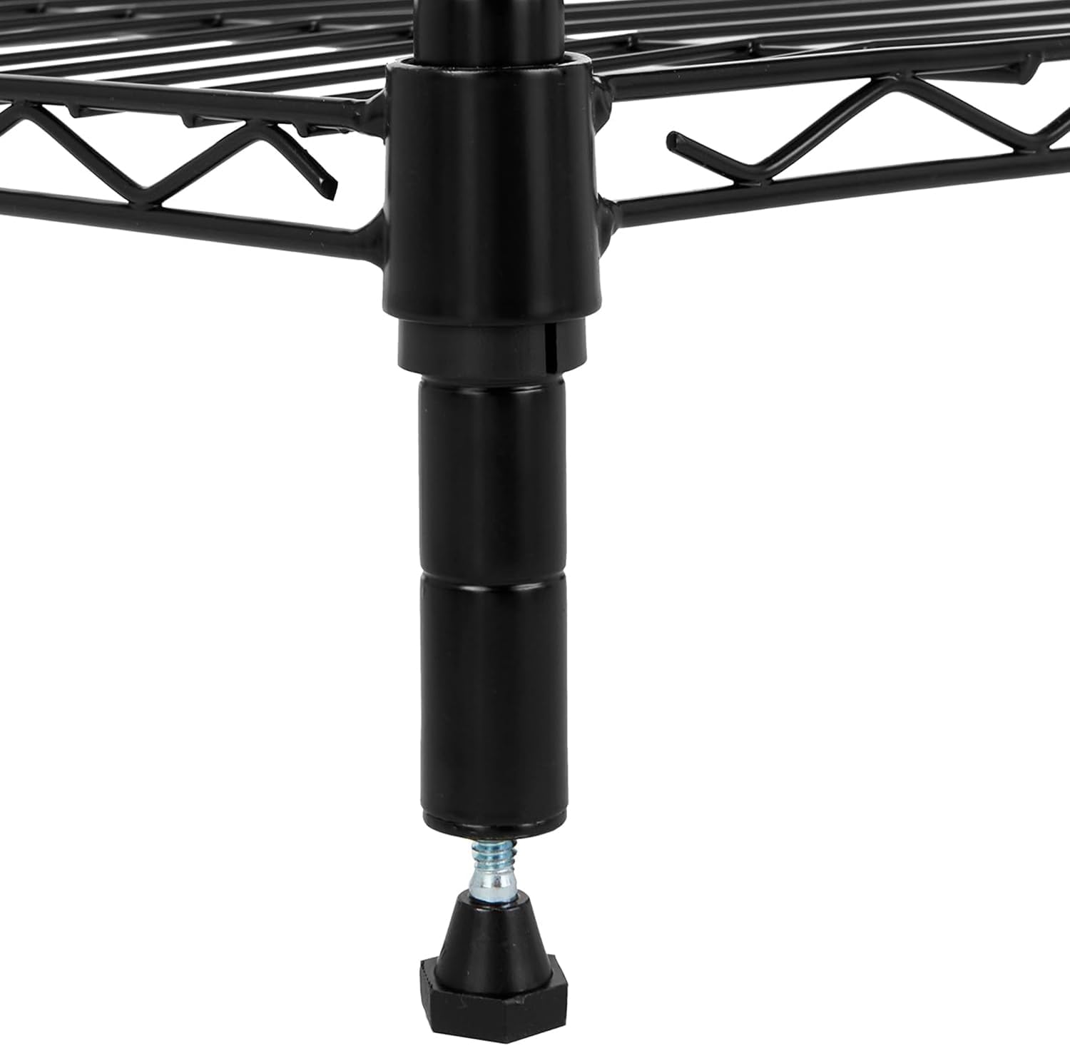 Amazon Basics 5-Shelf Adjustable Heavy Duty Steel Wire Storage Shelves for Garage, Kitchen, Easy Assembly, 36" x 14" x 72", Black | Heavy Duty, Adjustable, for Kitchen, Garage, Shelving Organizer