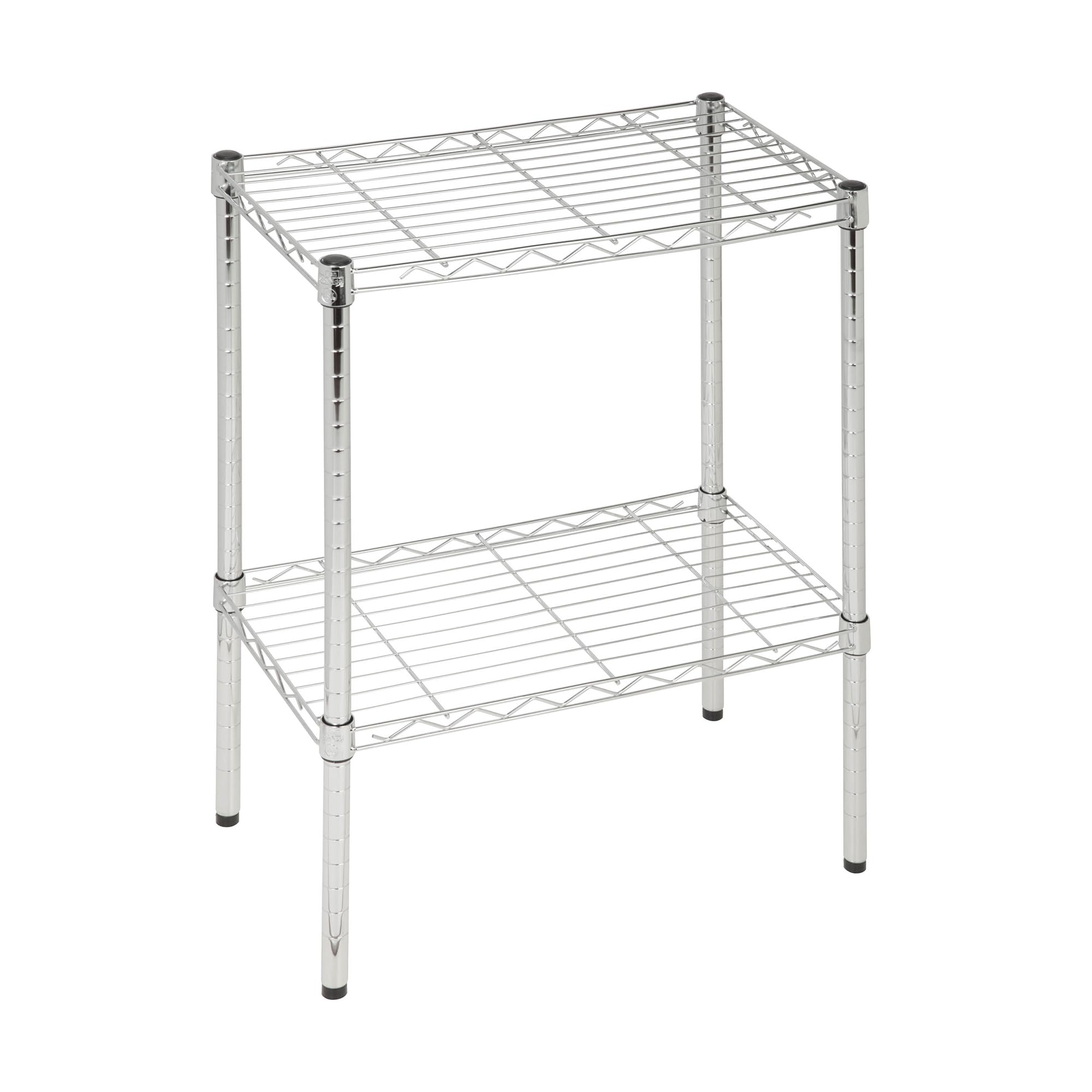 Honey-Can-Do 5-Tier Adjustable Shelving Unit, Chrome SHF-09685 Chrome, 1750lbs (350-lb Weight Capacity Per Shelf)