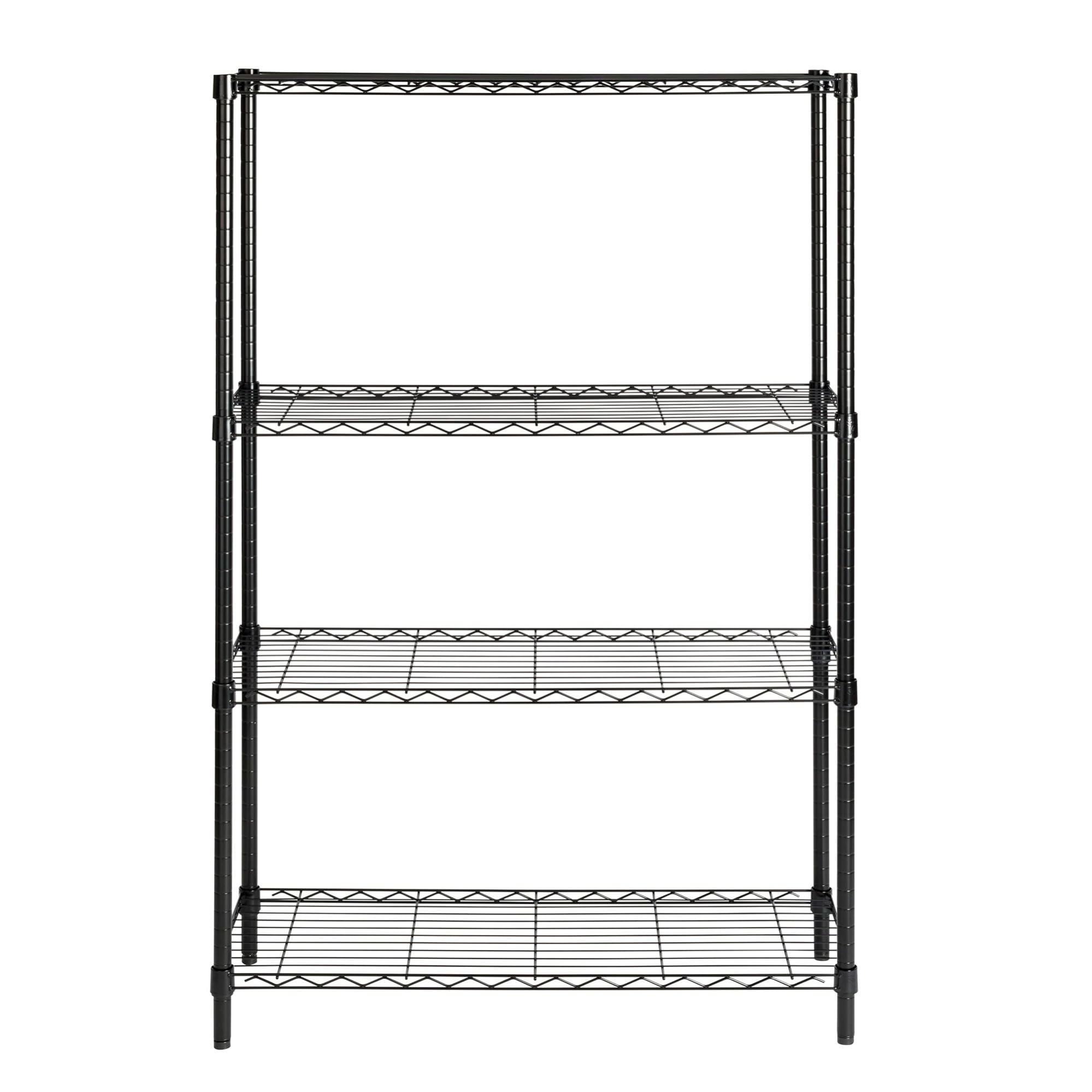 Honey-Can-Do 5-Tier Adjustable Shelving Unit, Chrome SHF-09685 Chrome, 1750lbs (350-lb Weight Capacity Per Shelf)
