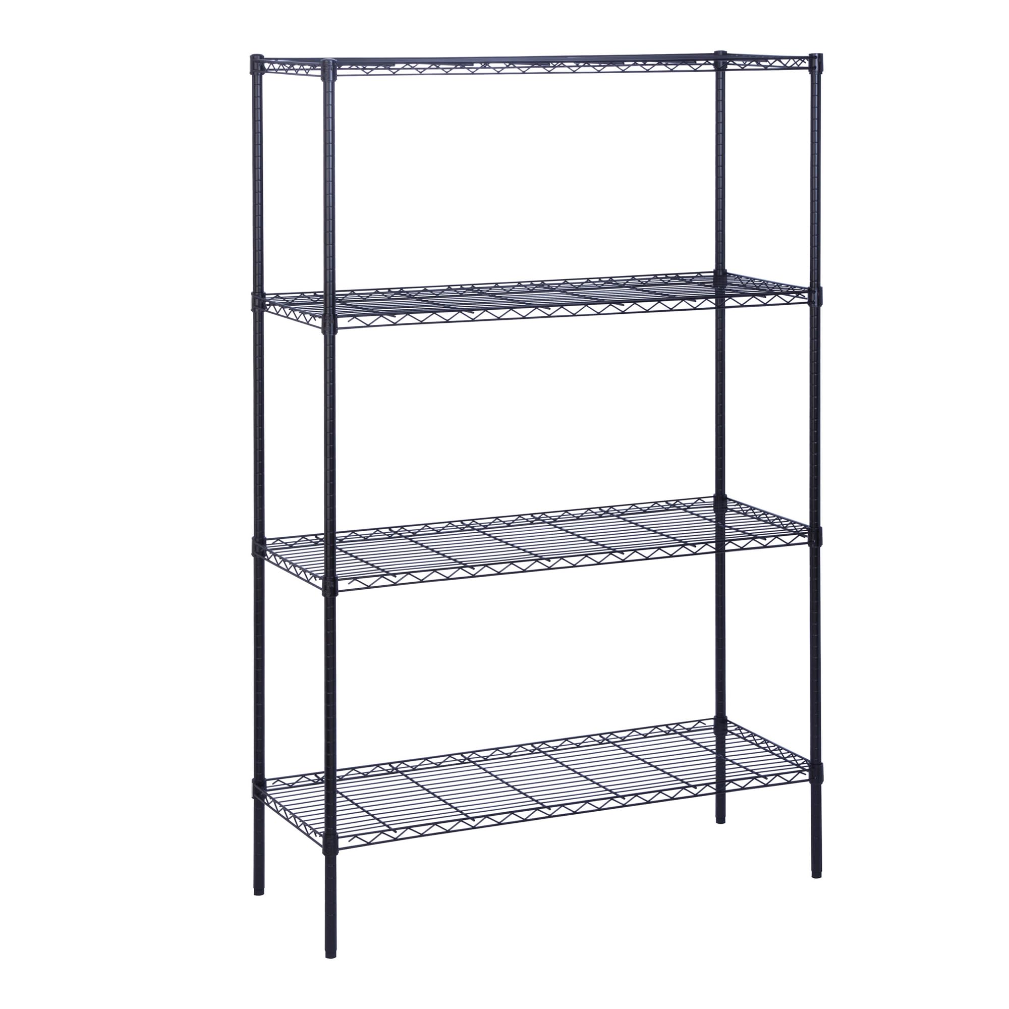 Honey-Can-Do 5-Tier Adjustable Shelving Unit, Chrome SHF-09685 Chrome, 1750lbs (350-lb Weight Capacity Per Shelf)
