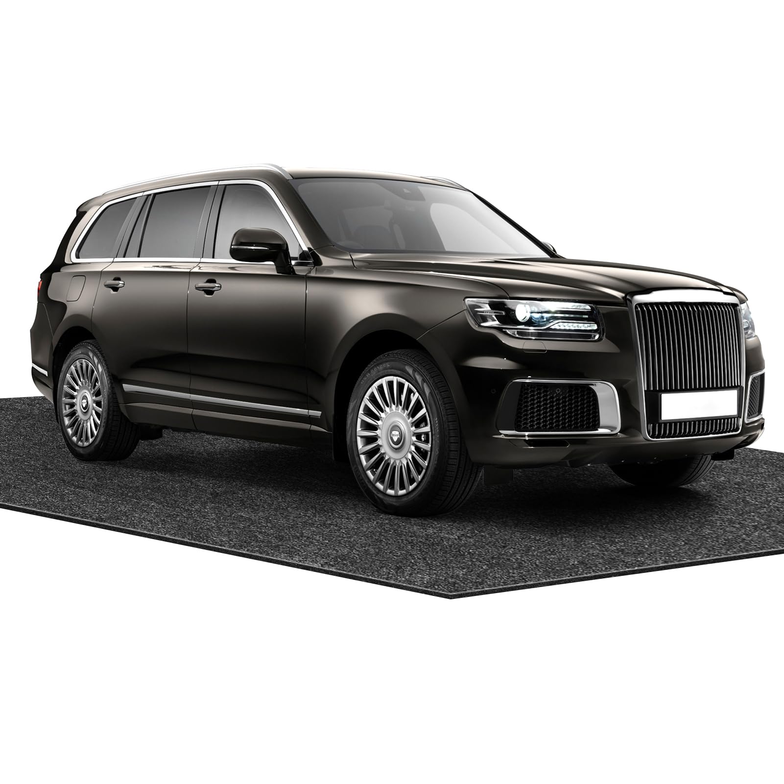 2 Pack 36 x 60 Inch Premium Oil Spill Mat,Garage Floor Mat for Under Car,Highly Absorbent Maintenance Mat Protect Your Floor from Oil Drips, Spills, Splashes and Stains