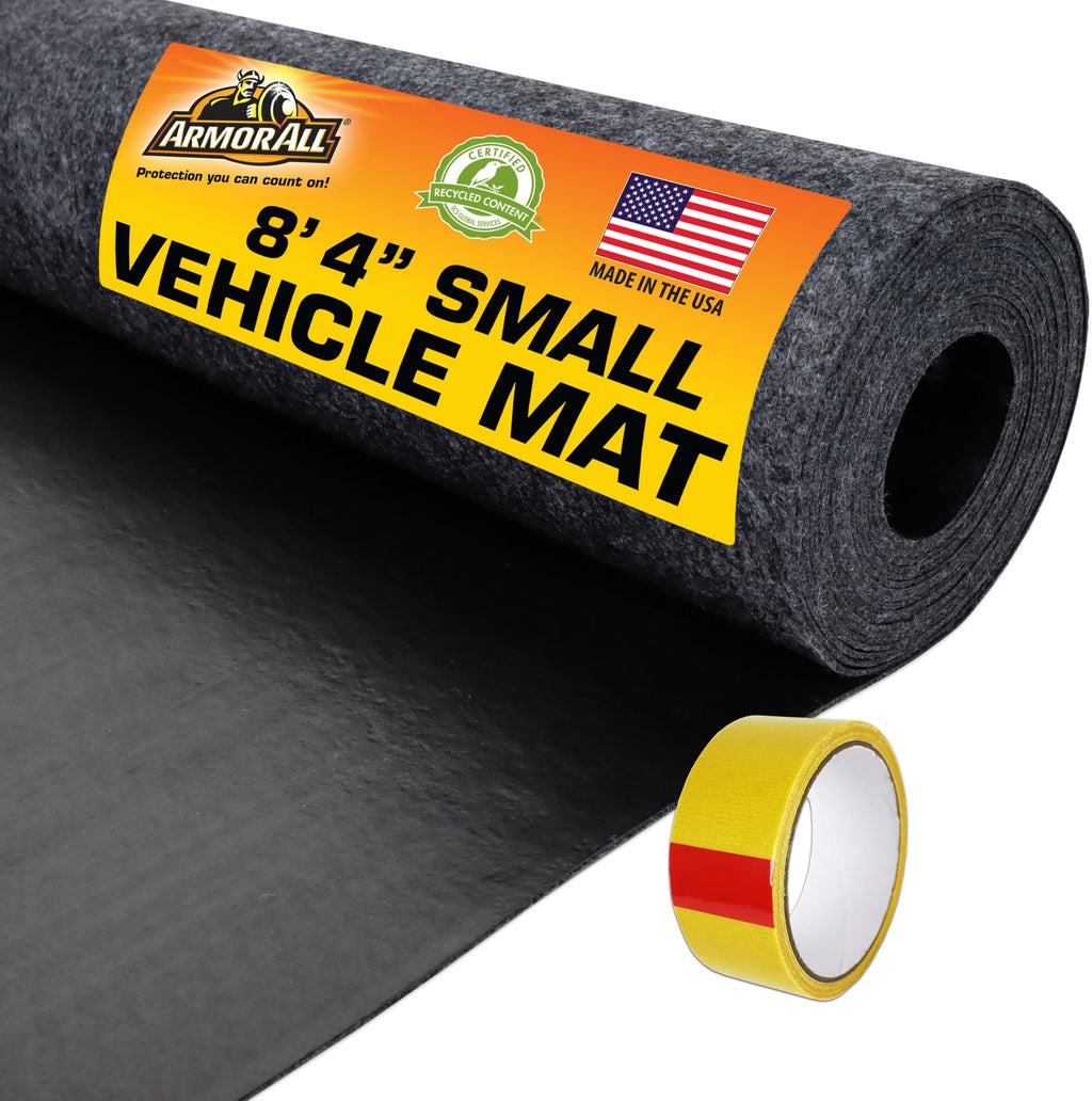 Armor All Premium Oil Spill Mat, Garage Floor Maintenance Mat (30" x 59"), Absorbent Oil Pad, Reusable, Washable, Durable, Waterproof Backing Contains Liquids, Protects Surface (USA Made)